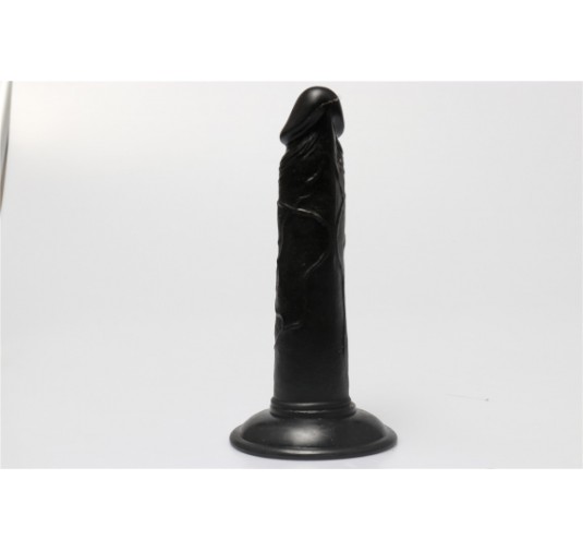 Rocket john 7,5 inch black realistic dildo 7,5 inch / 19 cm